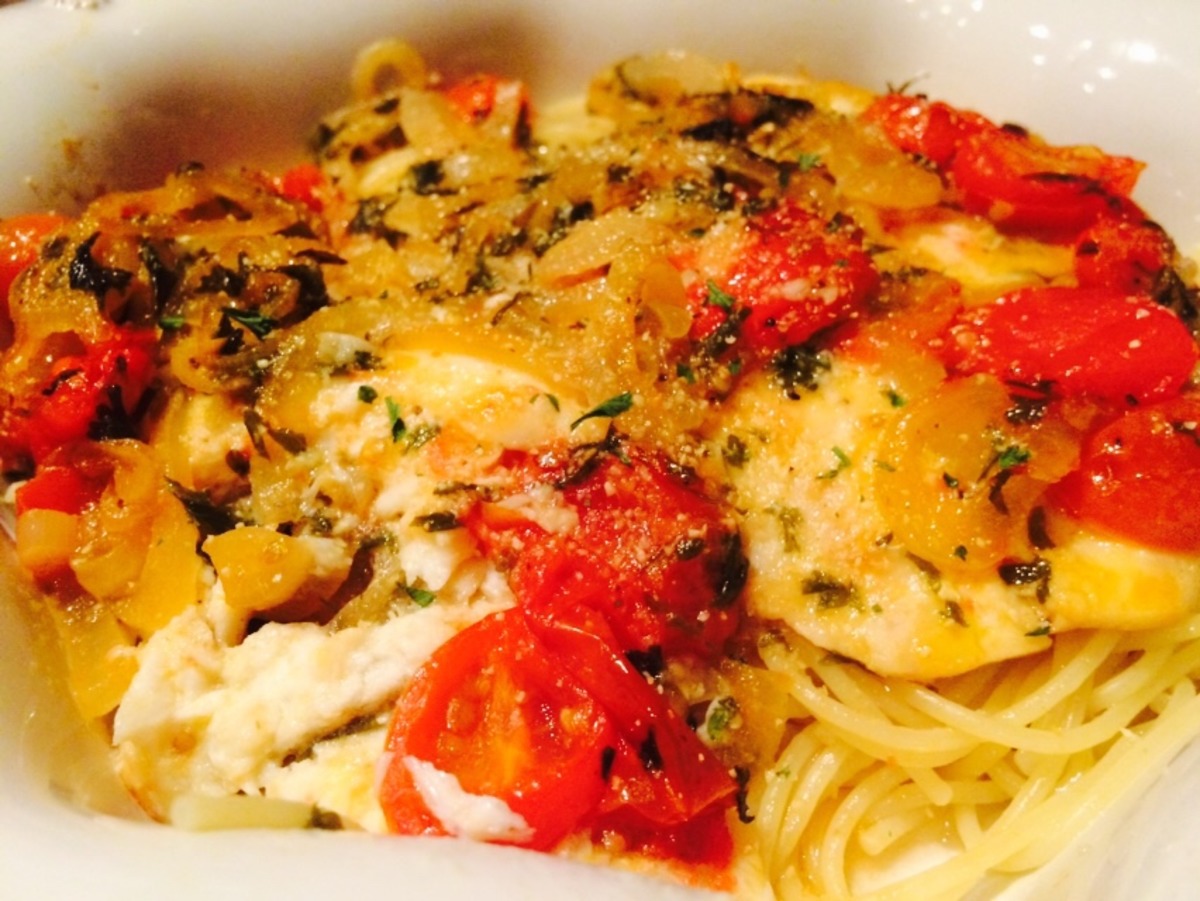 Mediterranean Flounder Recipe